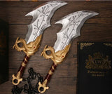God of War Game Rubber Cosplay Props Guardian Shield Axes Blades Katana Sword
