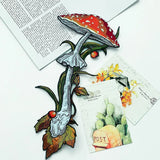Mushroom Embroidery Appliqué Sew On Patch