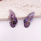 Fantastical Resin Butterfly Wings Earrings