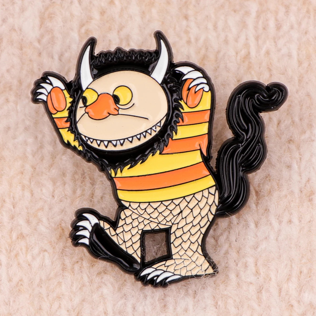 'Where the Wild Things Are' Enamel Pin Brooch Lapel Pins Badge