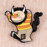 'Where the Wild Things Are' Enamel Pin Brooch Lapel Pins Badge
