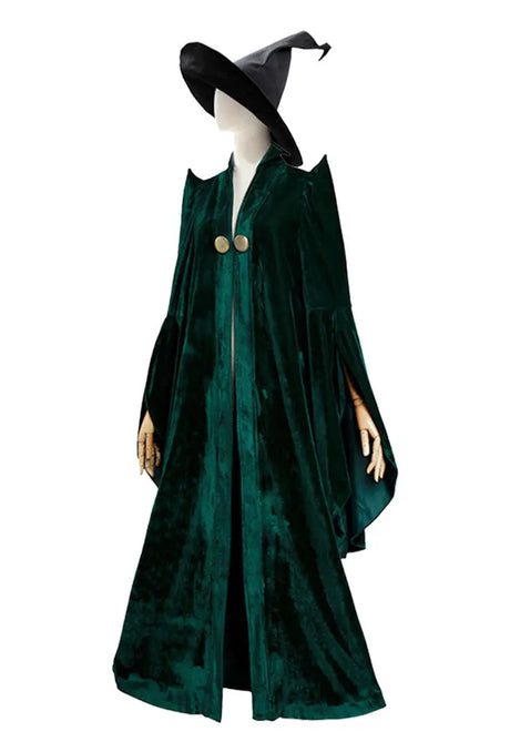 Professor Minerva McGonagall Hogwarts School of Witchcraft and Wizardry Halloween Costume