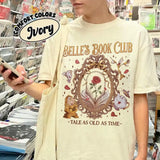 Belle’s Book Club T-Shirt Tale As Old As Time Book Lover Tee