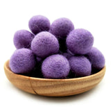 FIFTY 2cm Wool Felt Balls 100% Wool DIY Handmade Craft Supplies