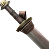 Medieval Sword Holder Sheath Scabbard Belt Accessory Larp Knight Weapon Cosplay Props Rapier Ring Belt Holster