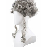 Pink Fluffy High-Top Cosplay Wig Queen's Hairstyle with Feather Flowers