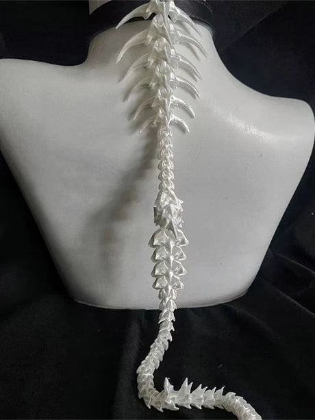 Giant Dragon Spine Punk Gothic Accessory Halloween Costume
