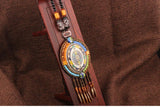 Handmade Beaded Leather Boho Necklaces