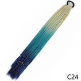 Long Braided Ponytail Hair Extensions 60CM