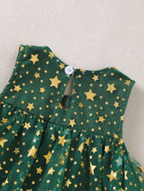 Christmas Tree Tulle Dress for Baby Girls Toddler Festive Outfit