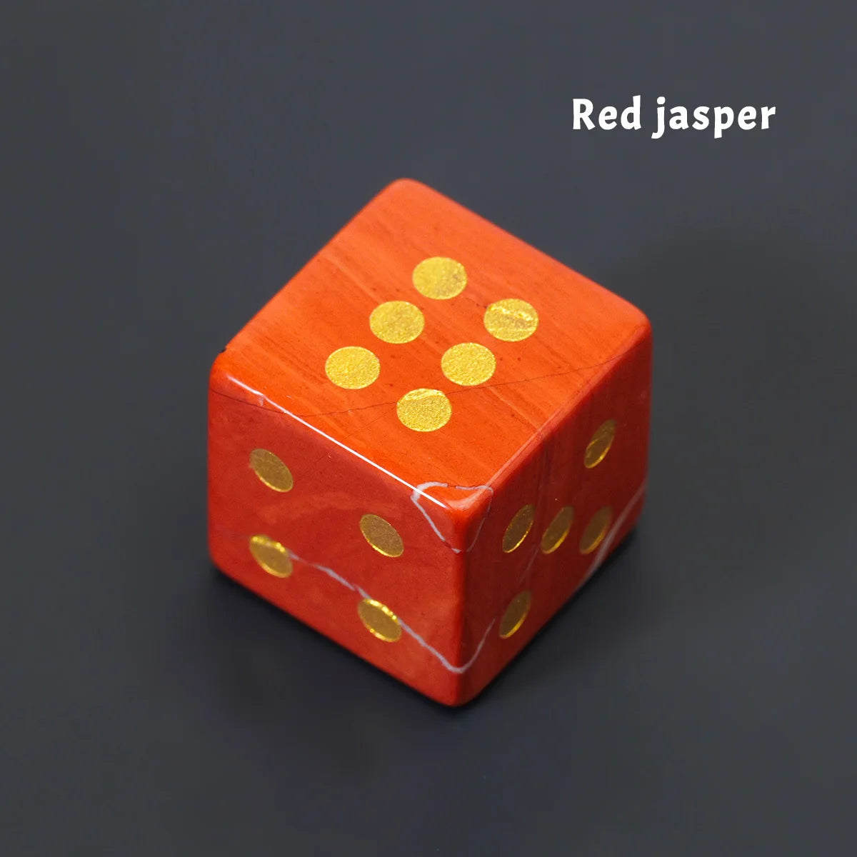 Natural Crystal Stone Lucky Dice