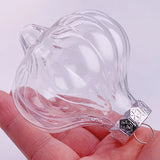 Six Shatterproof Transparent Christmas Decoration Bauble Ball Ornaments 80mm