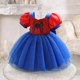Toddler Princess Alice Belle Jasmine Mermaid Dress Baby Halloween Cosplay Costume
