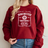 Supernatural Sweatshirt Sam and Dean Winchester Fan Sweater Pullover Jumper