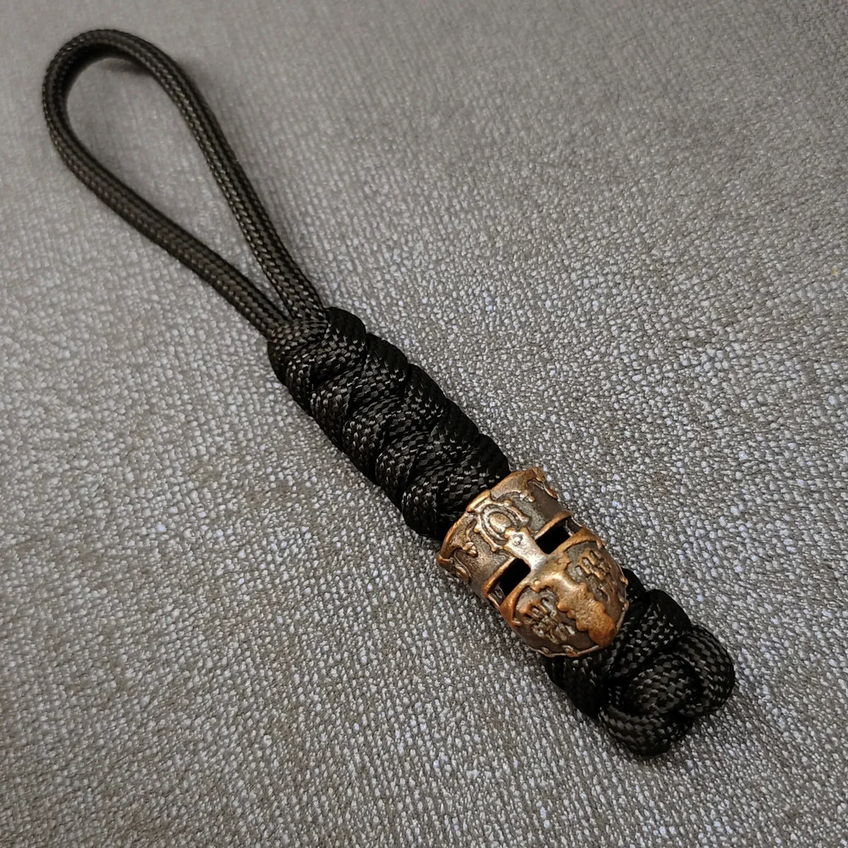 Warriror Helmets Paracord Beads Lanyard Dreadlock Beard Bead