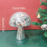 Mushroom Mirror Disco Ball Home Decor