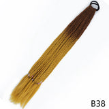 Long Braided Ponytail Hair Extensions 60CM