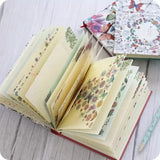 Colouring Notebooks Hardcover Art Journal 148 Sheets Illustrated Diary