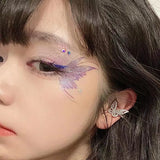 Temporary Face Tattoos Sparkly Fairy Butterfly Wings