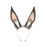Bunny Ear Headband Cosplay Plush Animal Headdress