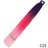 Long Braided Ponytail Hair Extensions 60CM