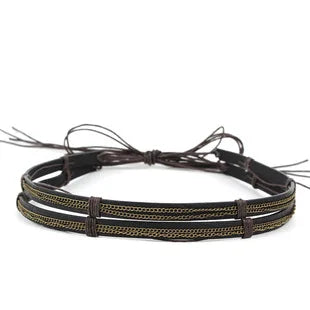 Cowrie Shell Hat Band Belts