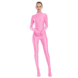 Cat Burglar Adult Spandex Full Body Zentai Footed Jumpsuit Unisex Bodysuit Unitard Halloween Costume