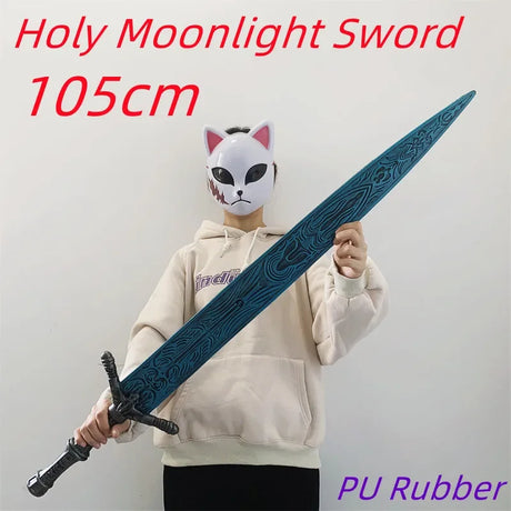 Holy Moonlight Rubber Prop Swords Cosplay Larp Costume