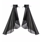 Long Tulle Detachable Sleeves