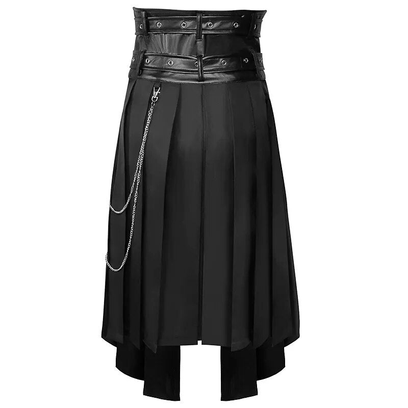 Punk Rock Pleated Kilt
