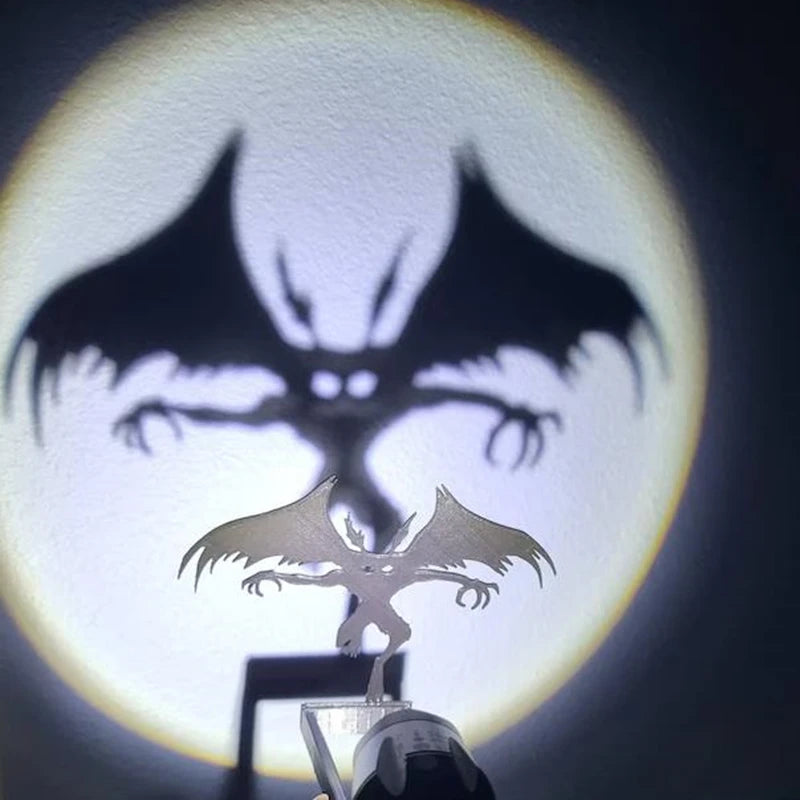 Krampusnacht Shadow Caster Candle Holder Shadow Projection Halloween Decoration