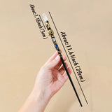 1PC Zodiac Natural Clear Quartz Crystal Point Magic Wand Witch Sceptre