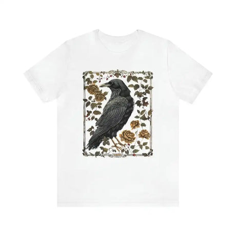 Raven T-Shirts Goblincore Gothic Witchy Dark Academia Tee