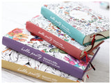 Colouring Notebooks Hardcover Art Journal 148 Sheets Illustrated Diary