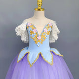 Fairy Tale Performance Ballet Long Tutu Dress Dance Costume