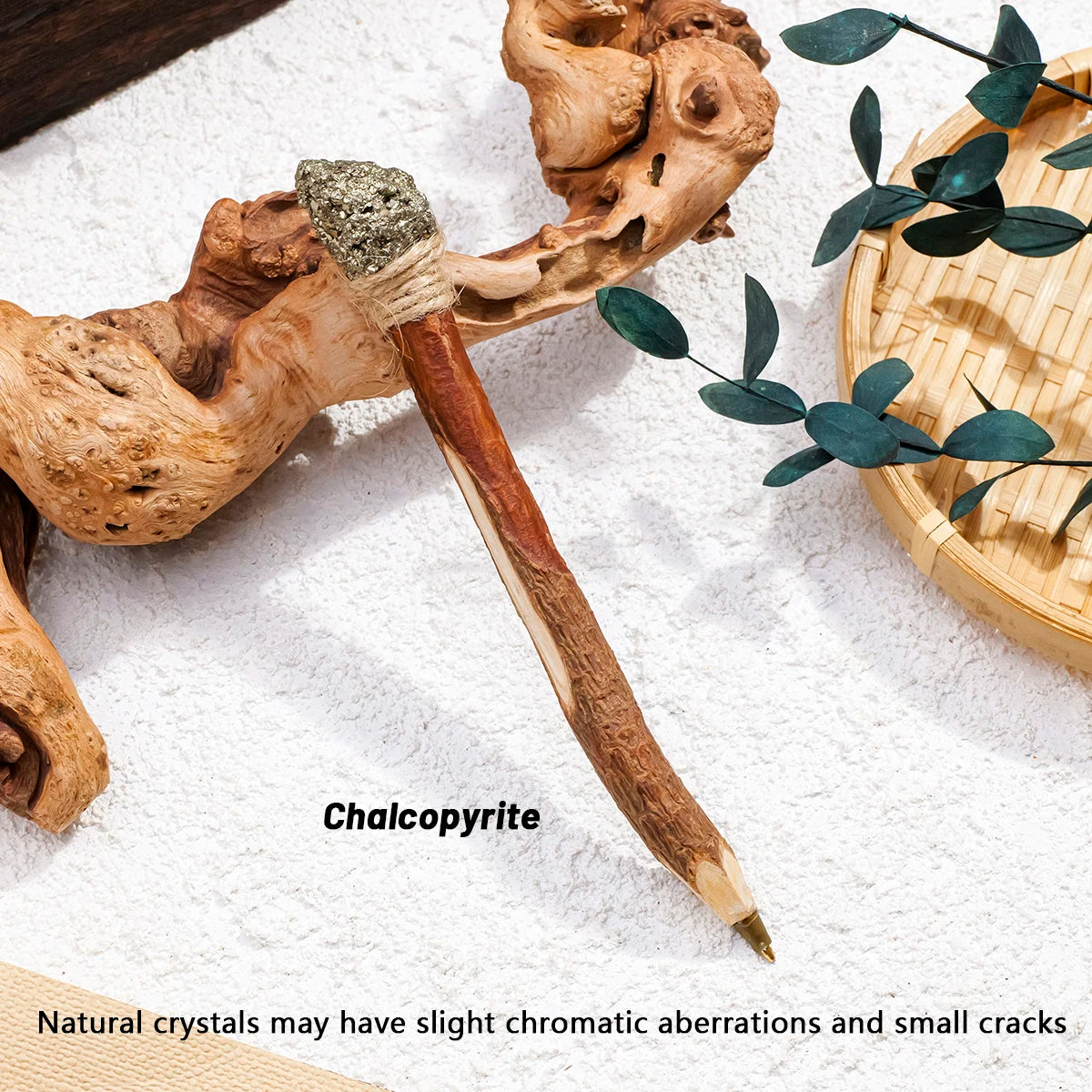 1PC Natural Crystal Rough Stone Magic Pencil