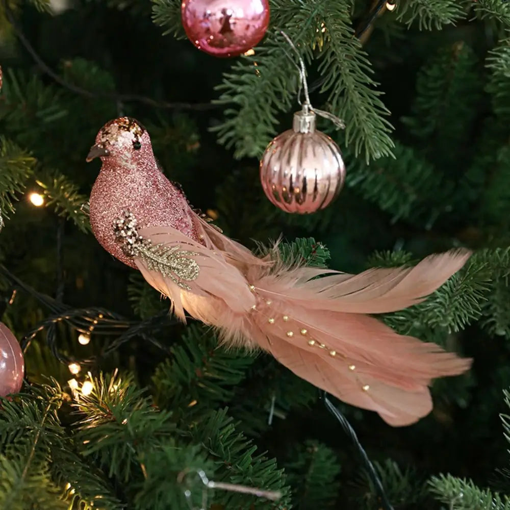 Handmade Christmas Birds Ornament Xmas Tree Decoration