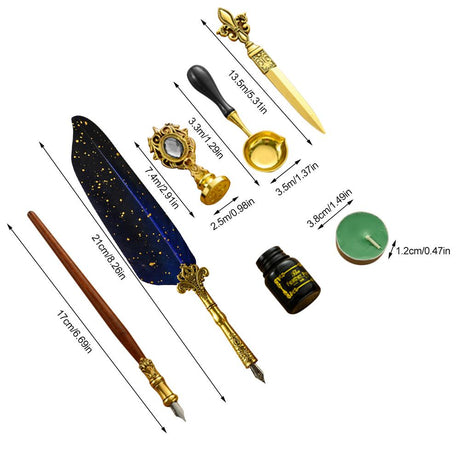 Lord Hifflebottom's Quill Pen Letter Writing Sets