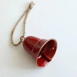 Christmas Bell Antique Style Xmas Tree Ornaments Handmade Metal Hanging Bells