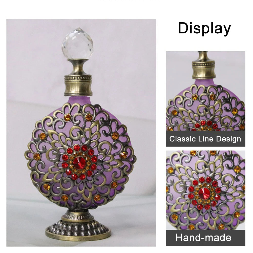 30ml Perfume Bottle Essentials Oil Glass Refillable Dropper Bottles