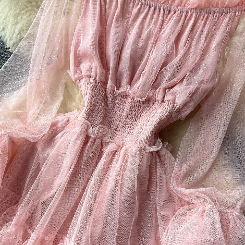 Cadenza's Cake Mesh Party Dress