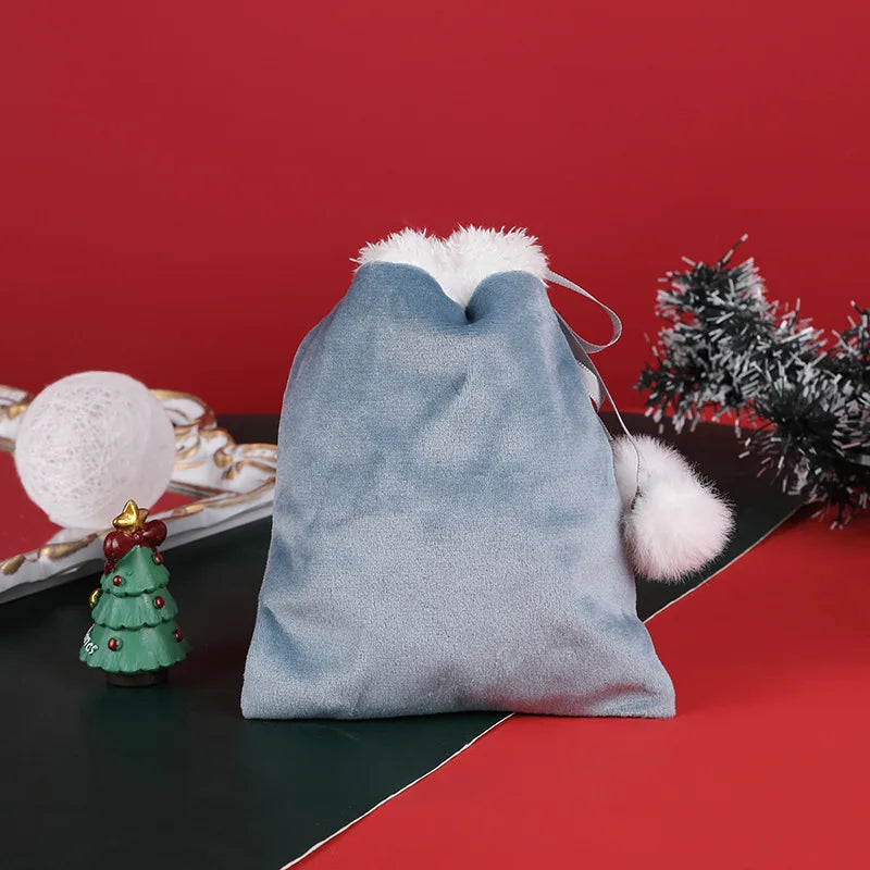 Easter Bunny Bags Velvet Rabbit Ears Gift Packing Chocolate Candy Bags