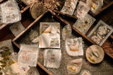 Dragonfly & Mushroom RUB ON Transfer Stickers for Scrapbooking Junk Journal DIY Craft