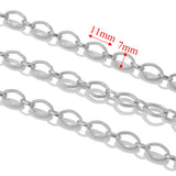 1meter PVD Gold Plated Stainless Steel Thick Large Heavy Chains Necklace Bracelet DIY Jewellery Making Finding