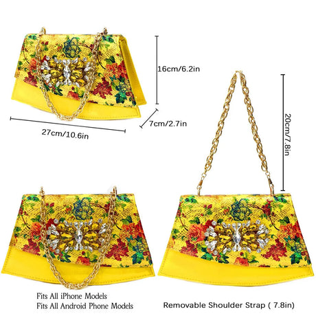 Spring Garden Party Shoes And Matching Bag Set