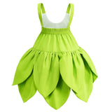 Tinkerbell Dress Girls Costumes Green Fairy