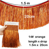 1.5m Gorgeous Fringe Tassel Banner Party Foil Garlands Wall Ceiling Decoration