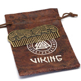 Norse Viking Beard Comb Odin's Ravens Viking Gift For Men