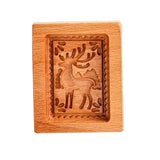 Wooden Shortbread Mould Cookie or Clay Embossing Moulds