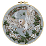 Barn Owl DIY Embroidery Kit for Beginners